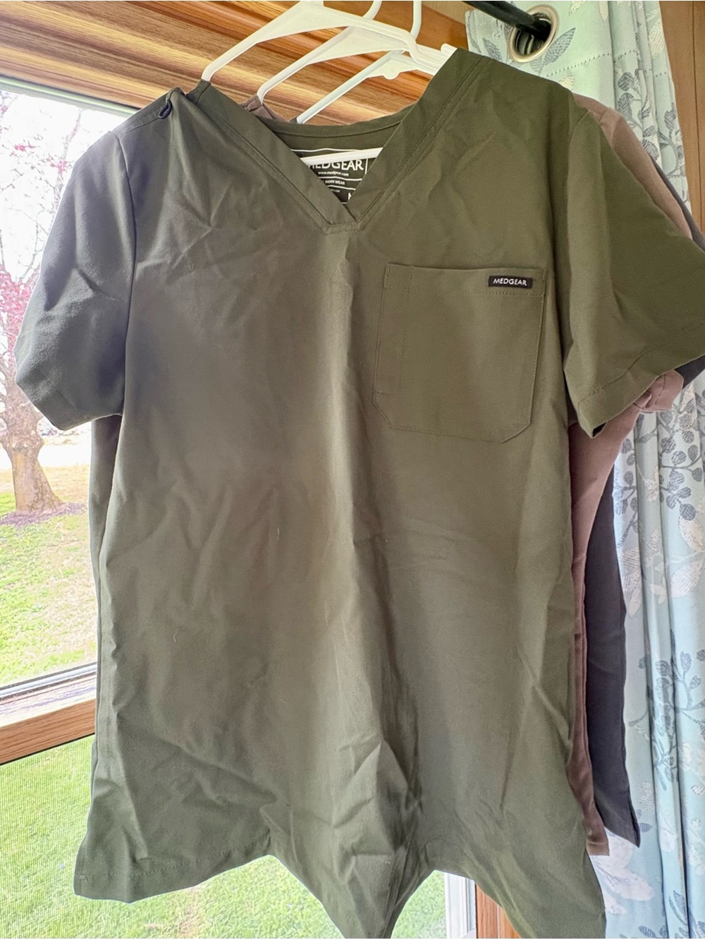 Medgear scrubs | Camilla Slim 1 Pocket Scrub Top | Medgear scrub top